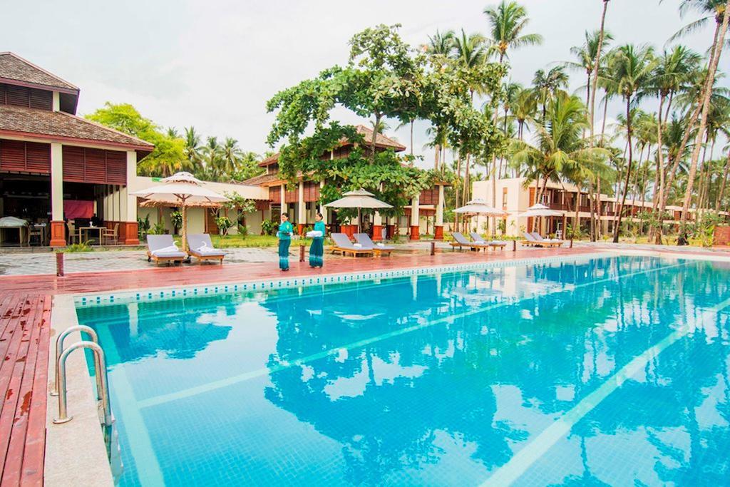 Merciel Retreat & Resort, Ngapali Buitenkant foto
