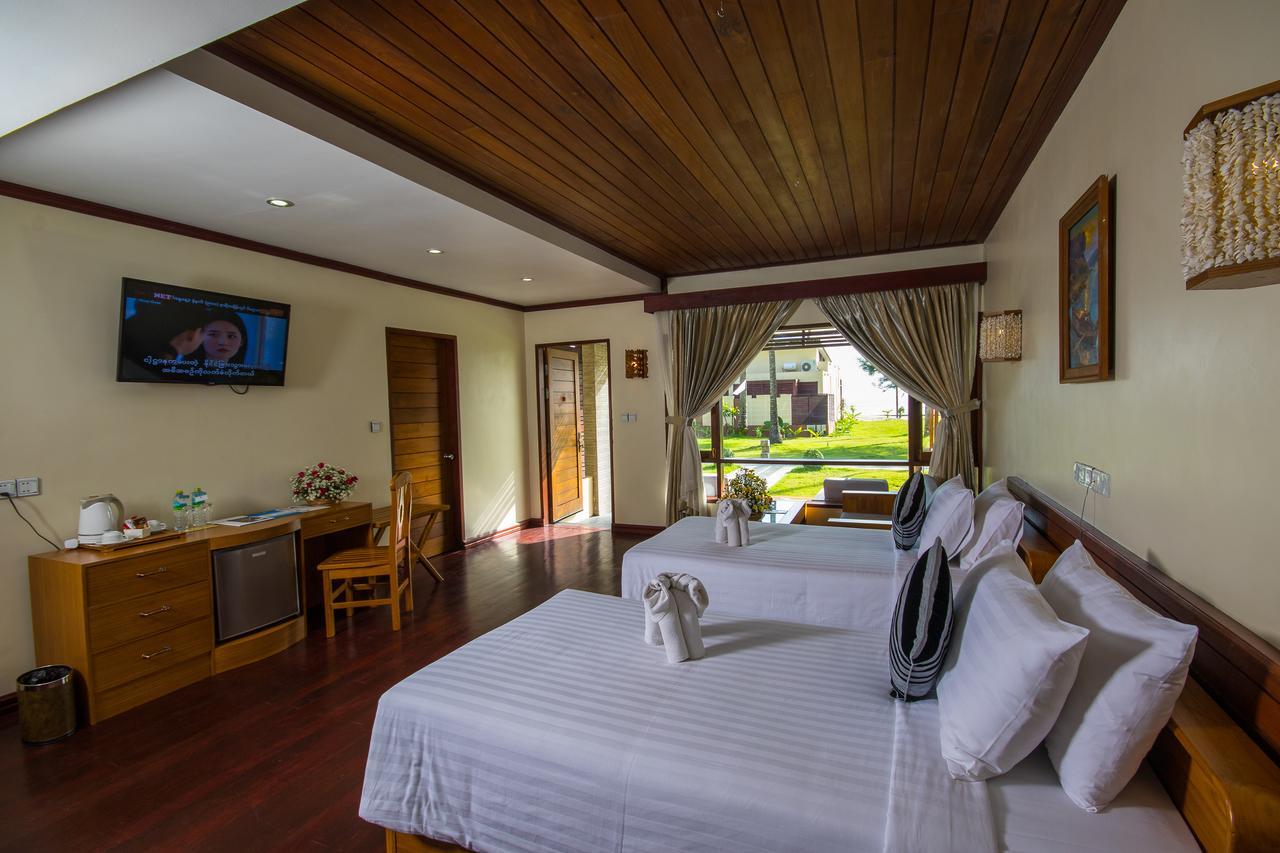 Merciel Retreat & Resort, Ngapali Buitenkant foto